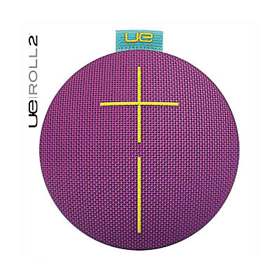 UE ROLL 2 By Ultimate Ears Bluetooth Waterproof Portable Speaker With UE Floatie Sugarplum UE ROLL 2 By Ultimate Ears Bluetooth Waterproof Portable Speaker With UE Floatie Sugarplum